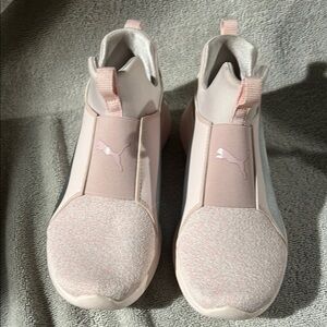 Puma Light Pink Slip-On Shoes